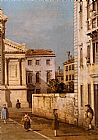 Della Canvas Paintings - S. Francesco Della Vigna Church And Campo